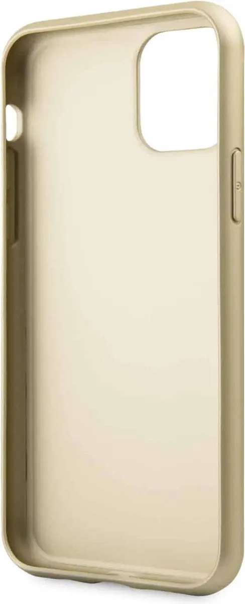 GUESS iPhone 11 Pro Max Hoesje - Effen Grijs Kunstleer - afbeelding 6 van 6