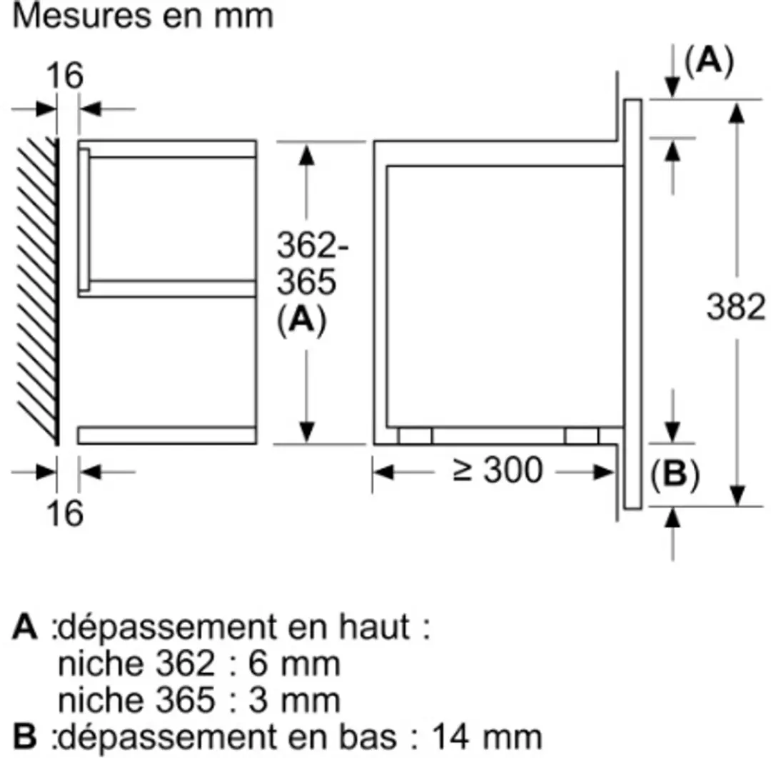 Bosch Serie 8 BFL7221W1 Inbouw Magnetron 21L - 900W - Wit
