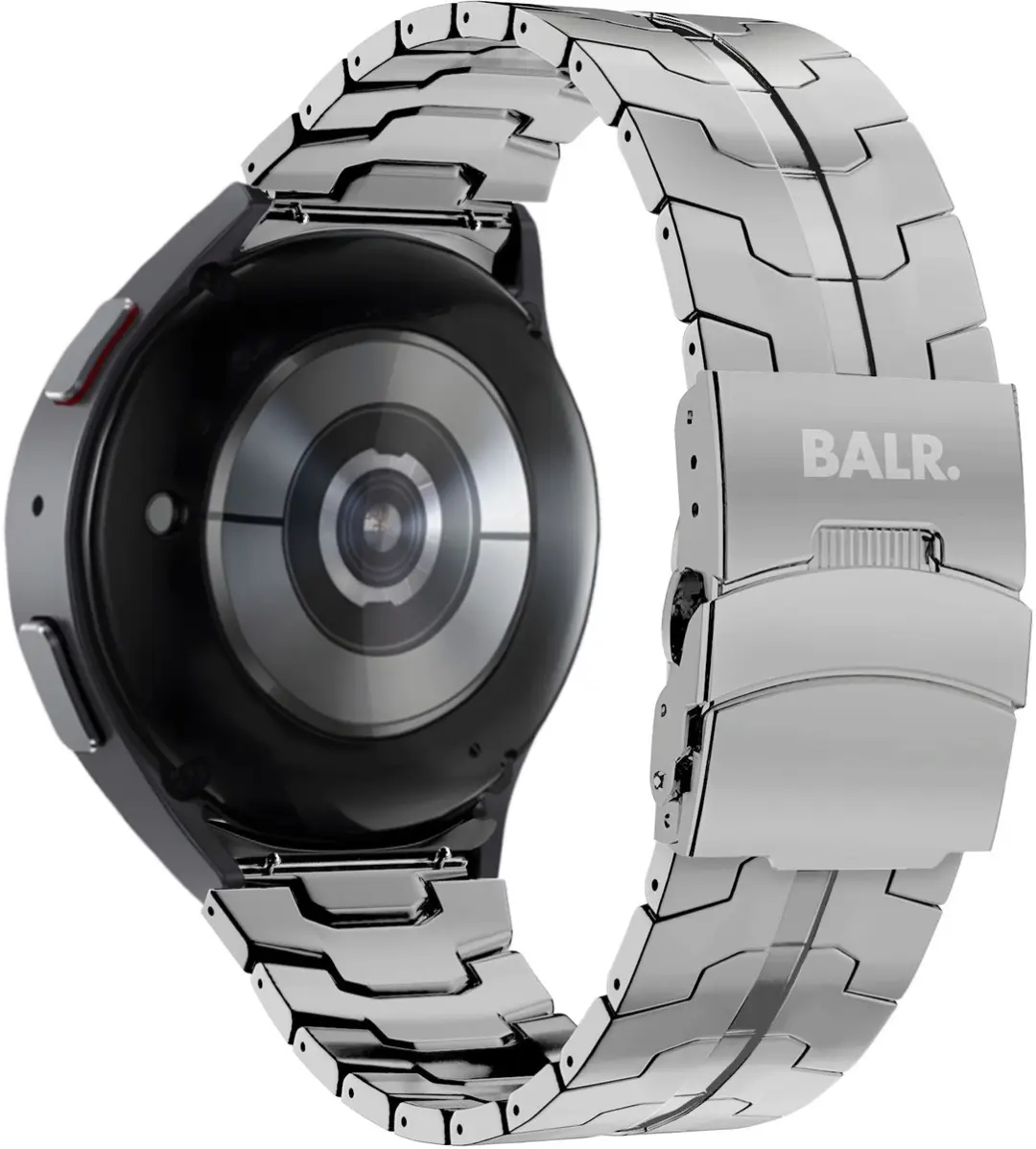 BALR Samsung Galaxy Watch RVS Stalen Band - Zilver