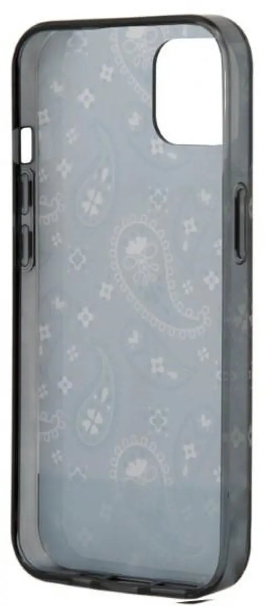 Guess TPU Back Cover iPhone 14 Plus - Zwart