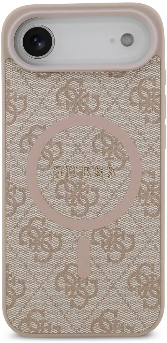 GUESS Back Cover Case iPhone 17 Air - Roze - MagSafe