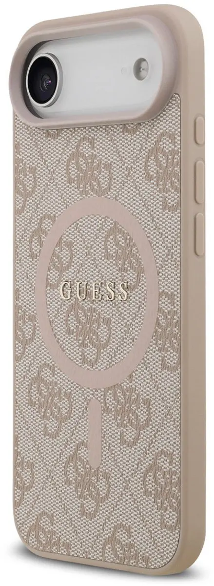 GUESS Back Cover Case iPhone 17 Air - Roze - MagSafe