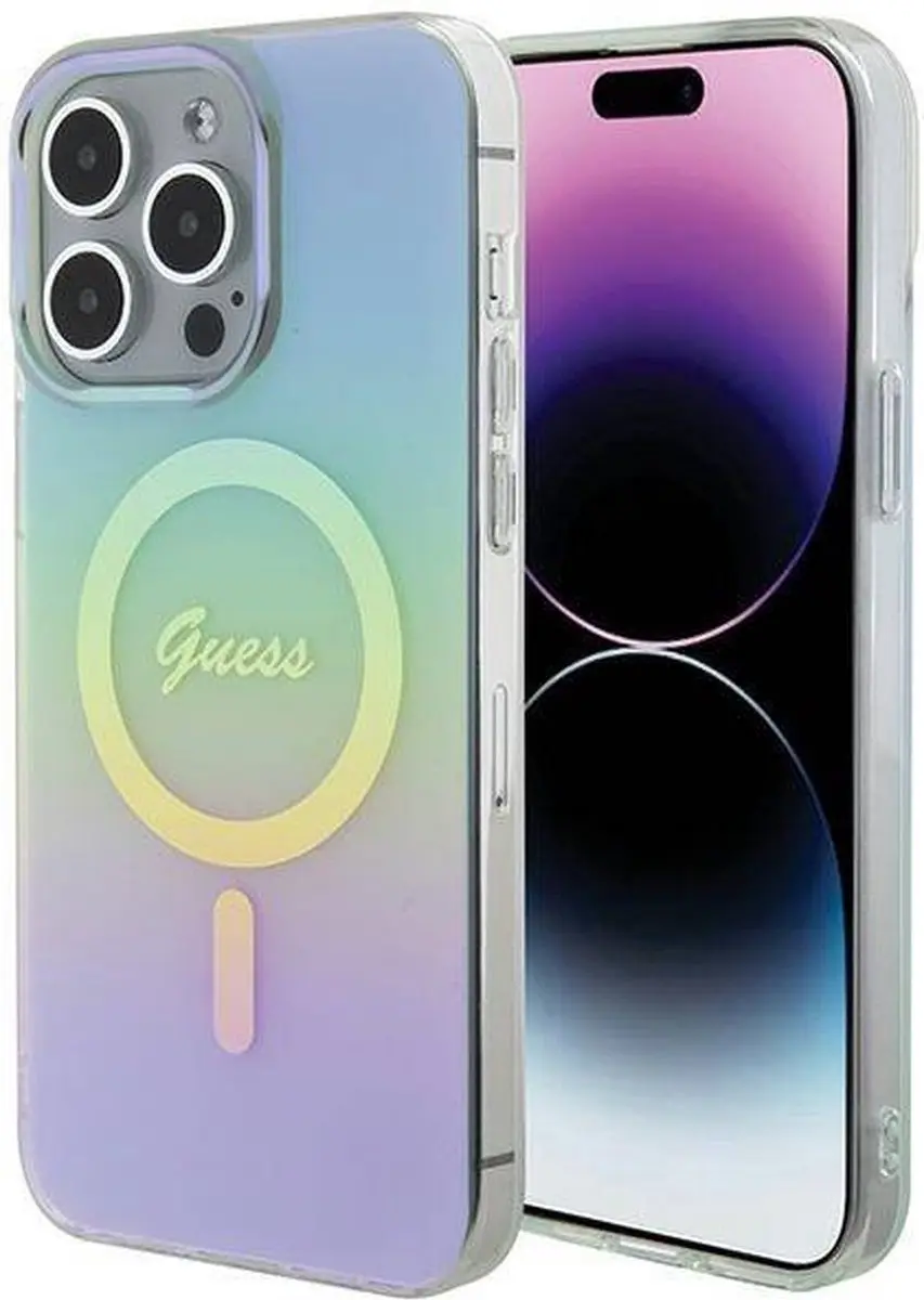 GUESS Iridescent Back Case MagSafe