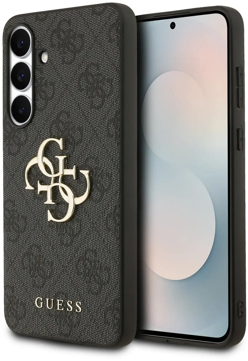 GUESS 4G Metal Logo Back Case Samsung Galaxy S25 FE - Grijs