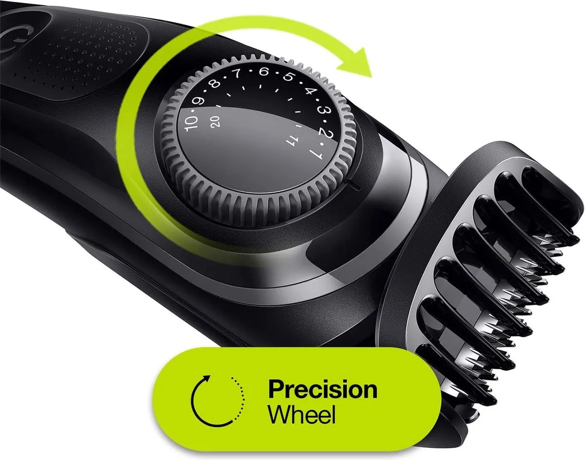 Braun BT3242 Baardtrimmer - 39 standen - 2 opzetstukken - Zwart
