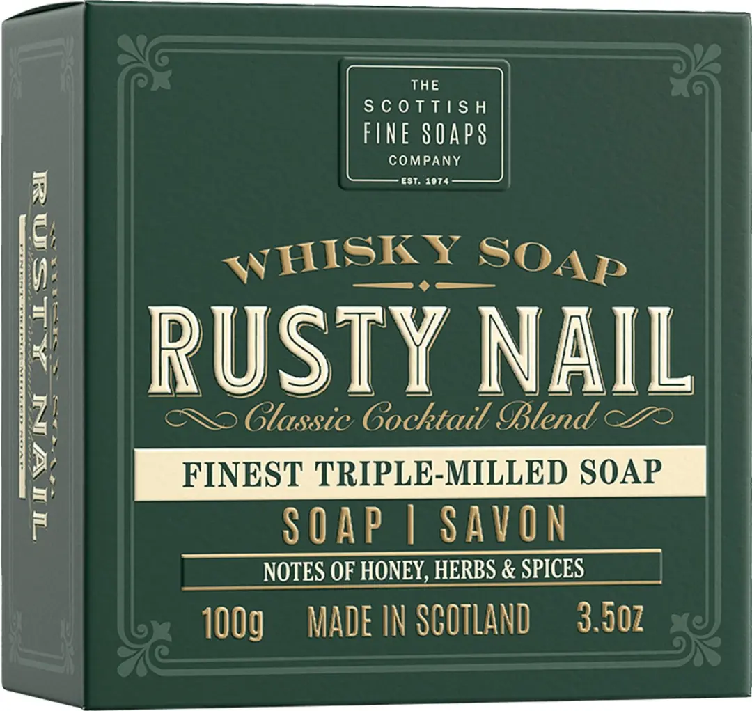 Scottish Fine Soaps Whisky Zeep Rusty Nail 100g