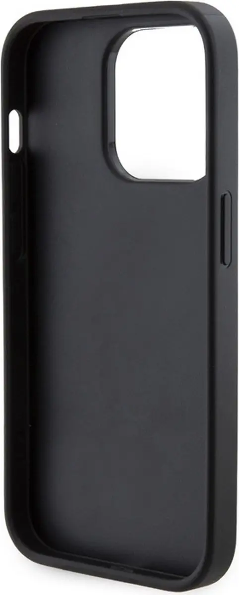 GUESS 4G Triangle Logo Back Case - iPhone 14 Pro - Zwart