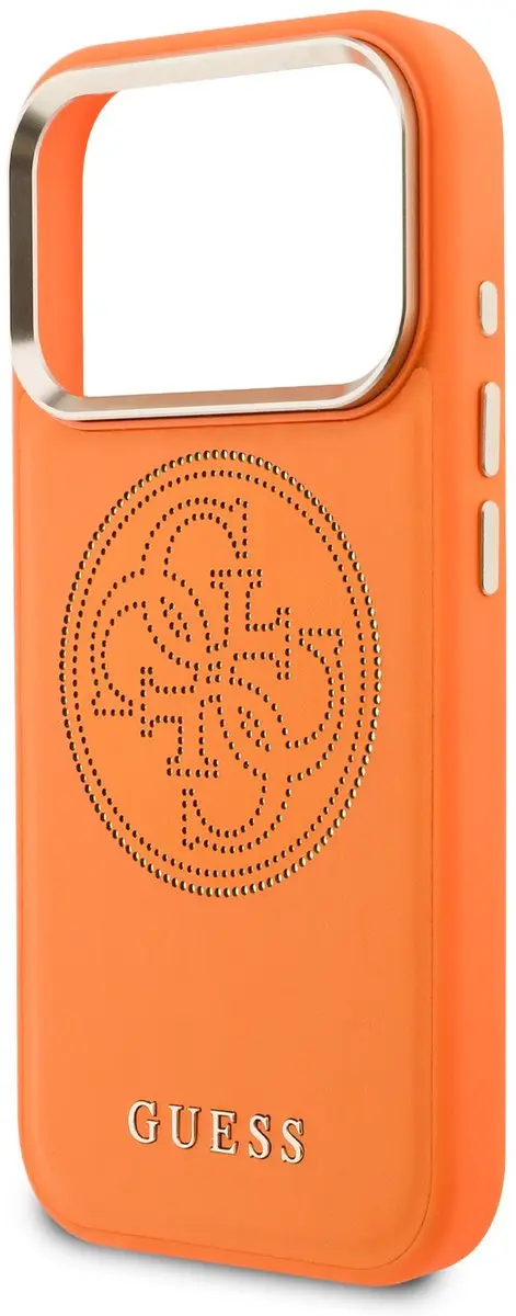 Guess PU Perforated 4G Logo Backcover 14721 - Oranje - afbeelding 6 van 6