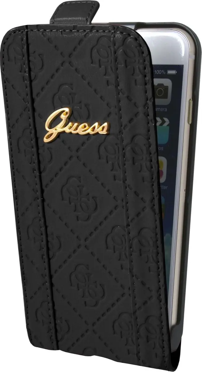 GUESS iPhone 6 Plus Scarlett Flap Case GUEGUFLP6LSCBK
