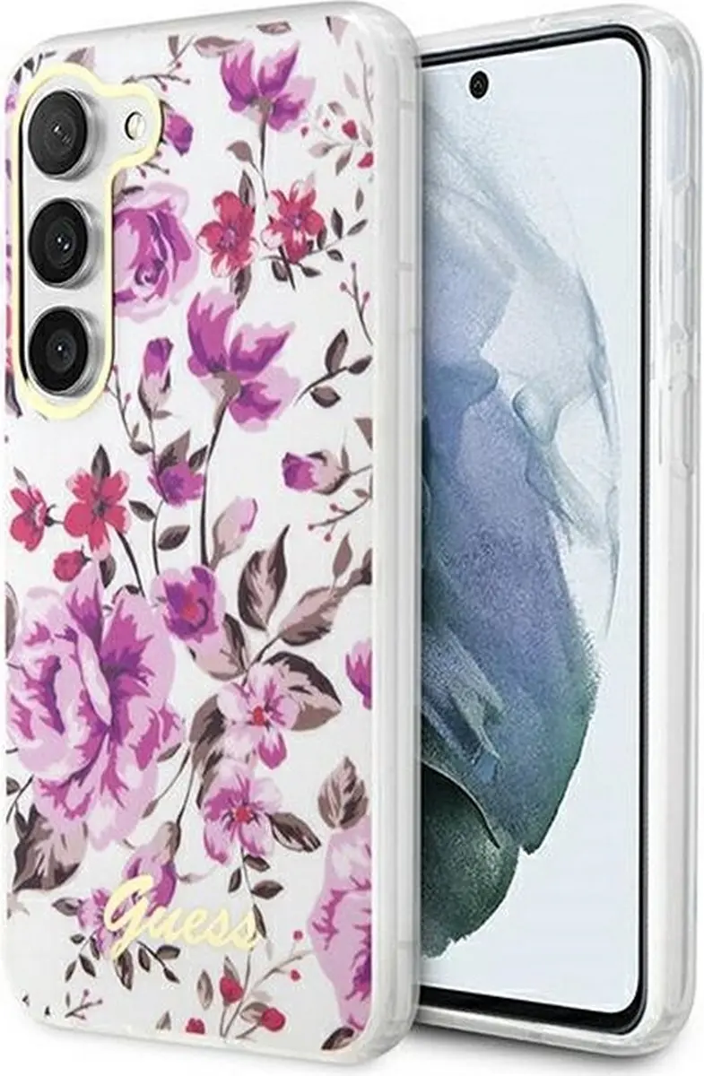 GUESS Flower Back Case