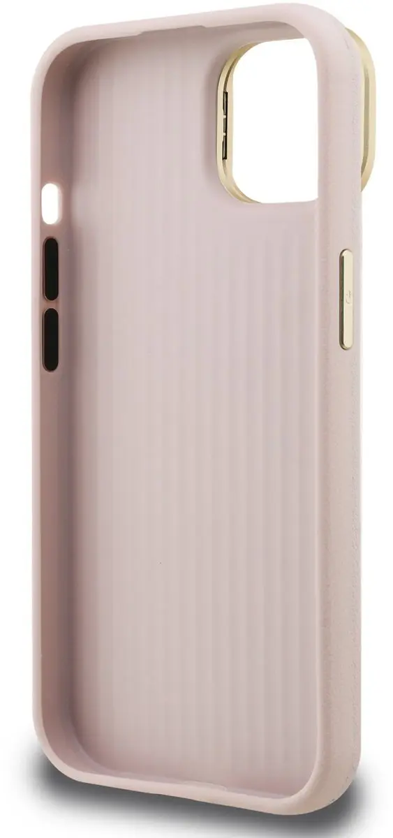 Guess 4G Logo iPhone 15 Hoesje - Roze - MPN 13451 - afbeelding 6 van 6