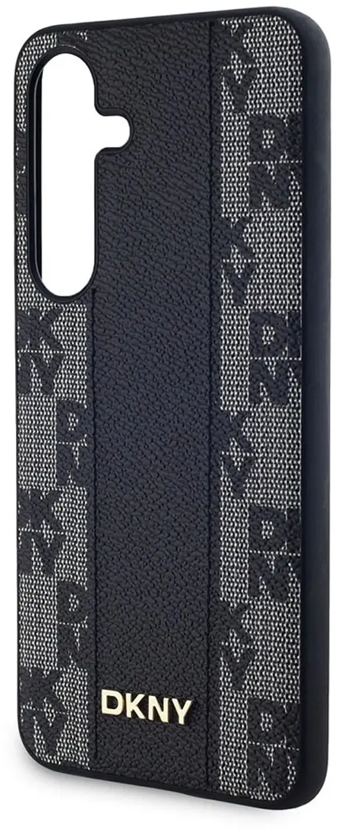DKNY Hoesje Samsung Galaxy S24 MagSafe - Zwart DKHMS24SPCPVSLK