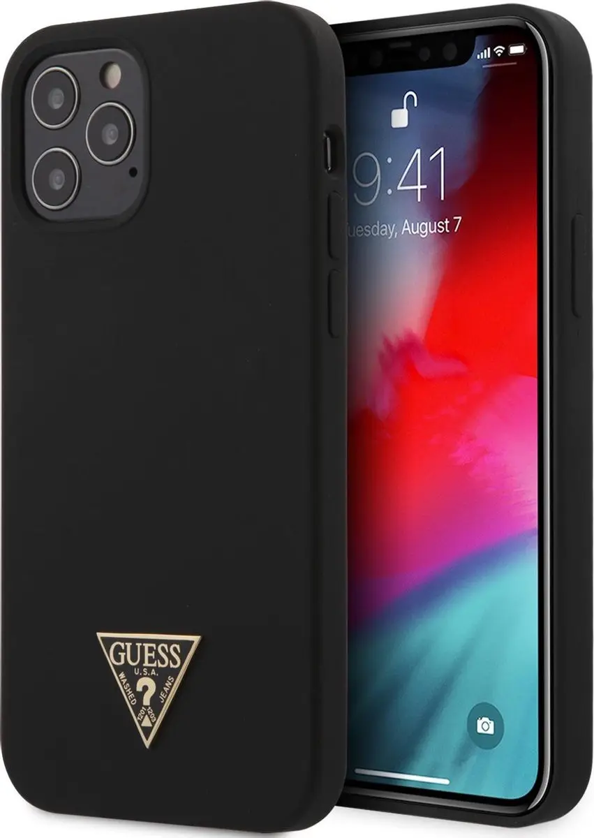 GUESS Hoesje iPhone 12/12 Pro Triangle