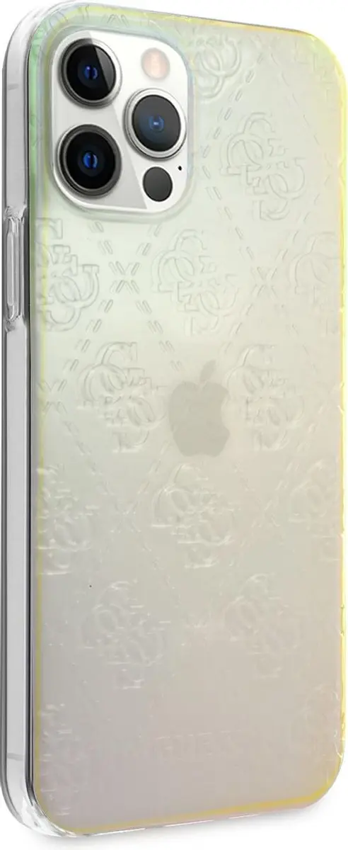 Guess Print Hoesje iPhone 12 Pro Max S212-4 - Transparant - afbeelding 6 van 6