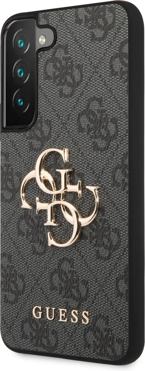 GUESS Golden Logo Hoesje Samsung Galaxy S22 - Grijs