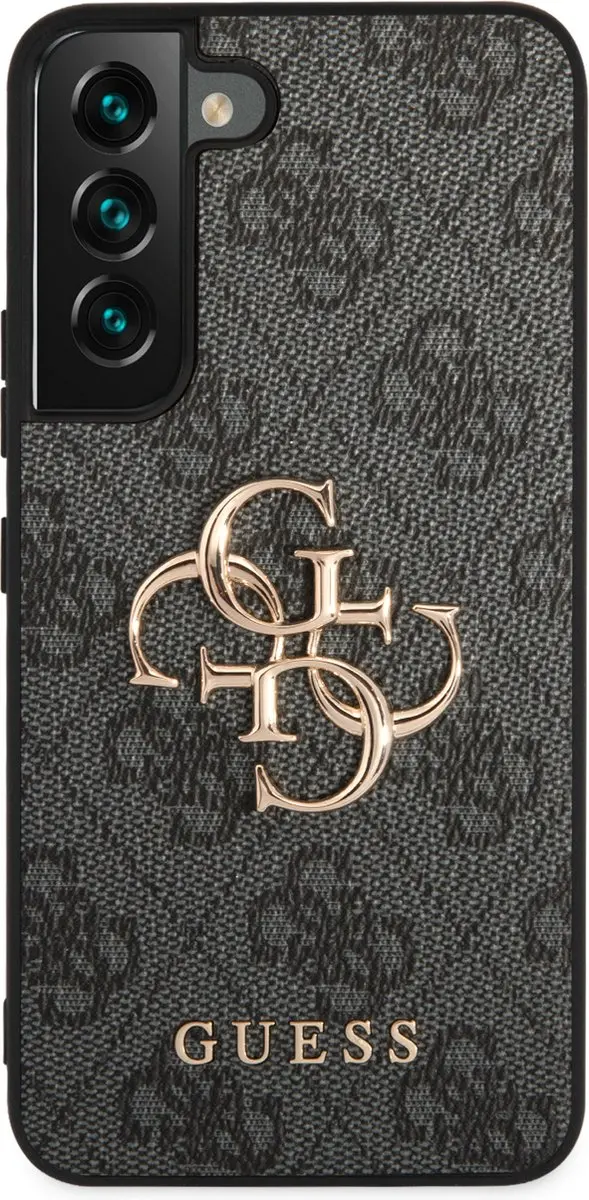 GUESS Golden Logo Hoesje Samsung Galaxy S22 - Grijs - afbeelding 6 van 6
