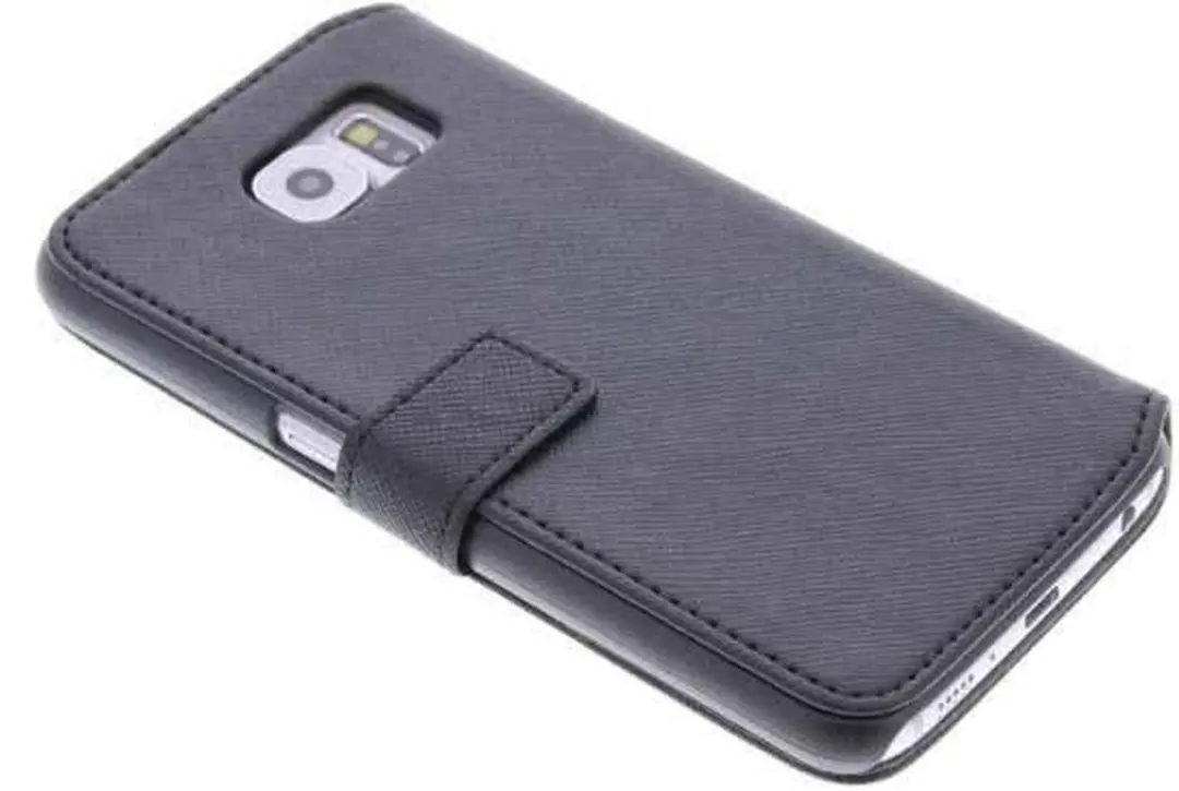 GUESS Samsung Galaxy S6 Studded Collection Folio Hoesje - Zwart