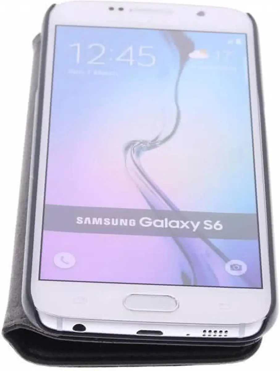 GUESS Samsung Galaxy S6 Studded Collection Folio Hoesje - Zwart