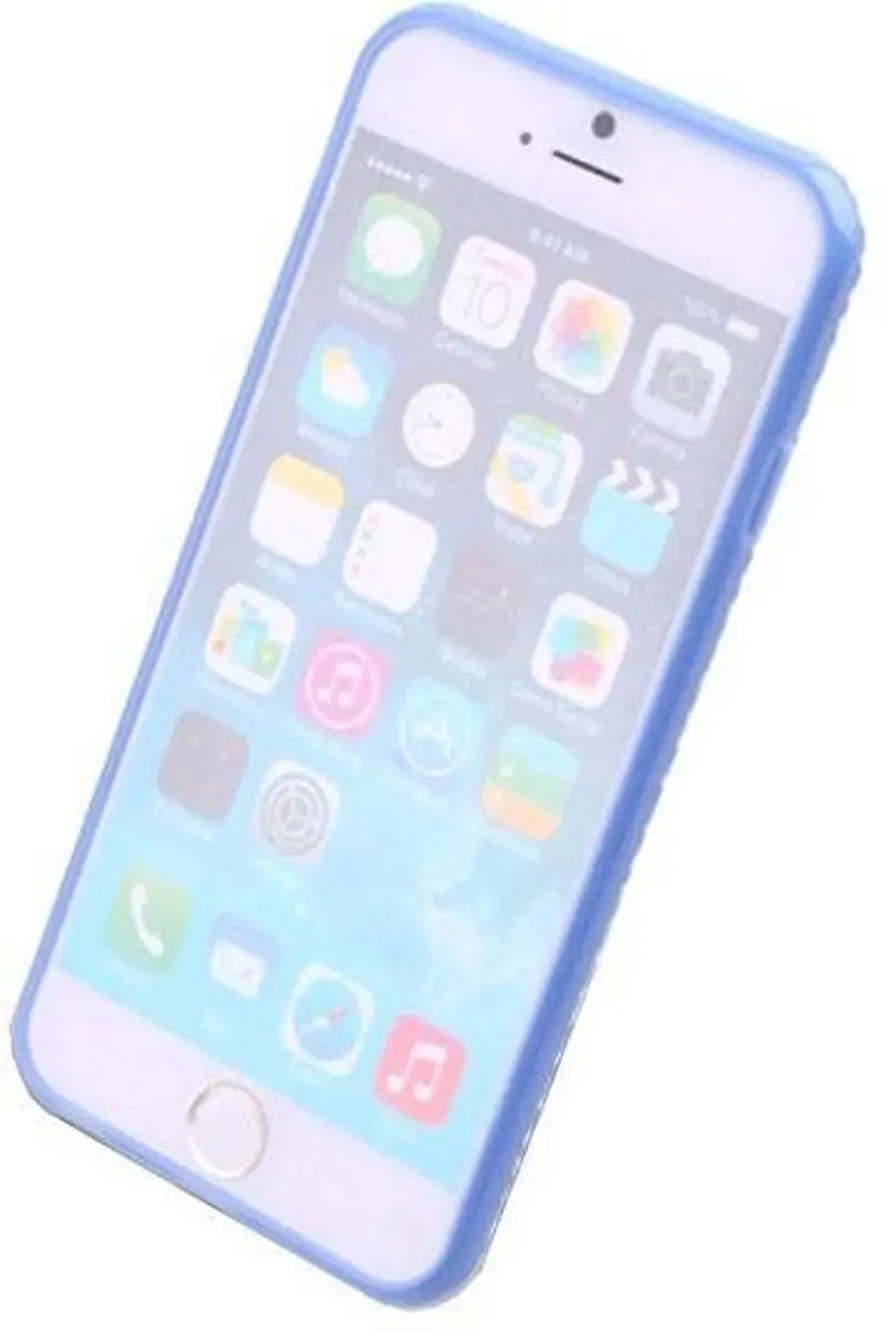 GUESS G-Cube TPU Hoesje iPhone 6 - Blauw GUHCP6GCUBL - afbeelding 3 van 3