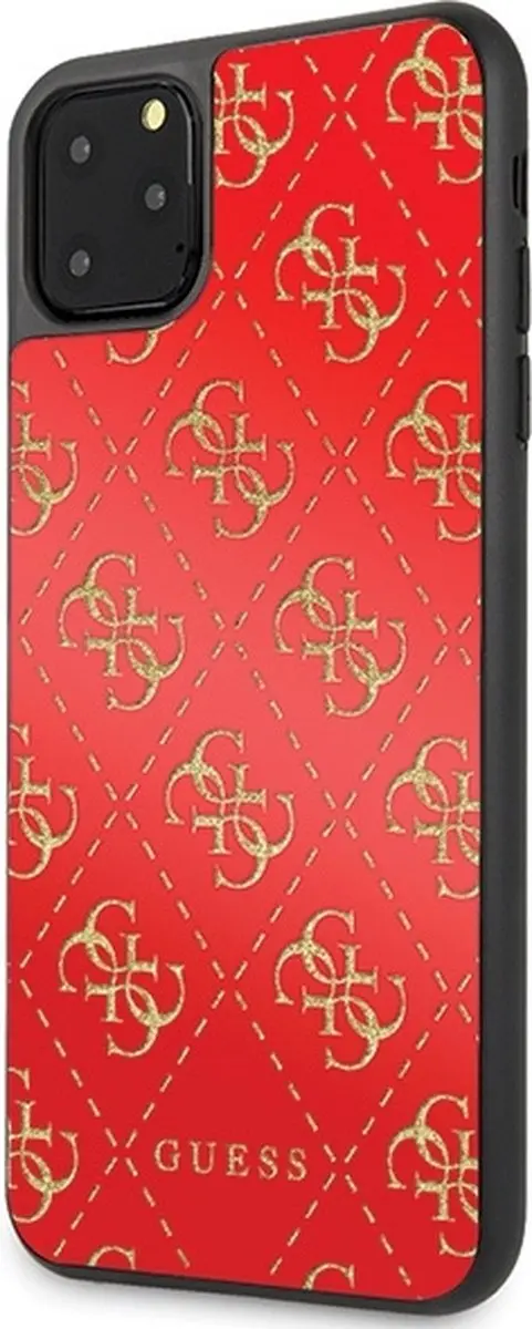 GUESS iPhone 11 Pro Max Backcover - Rood - GUHCN654GGPRE - afbeelding 6 van 6