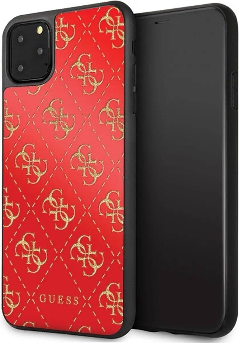 GUESS iPhone 11 Pro Max Backcover - Rood - GUHCN654GGPRE