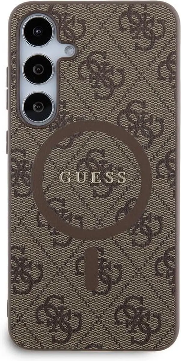 GUESS 4G Back Case MagSafe - Samsung Galaxy S24 Plus - Bruin