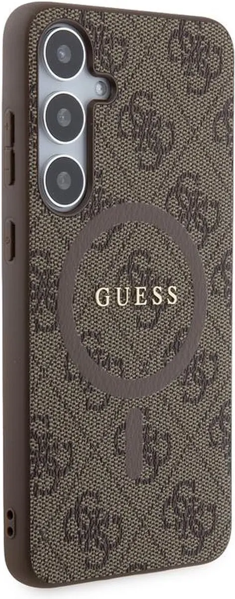 GUESS 4G Back Case MagSafe - Samsung Galaxy S24 Plus - Bruin