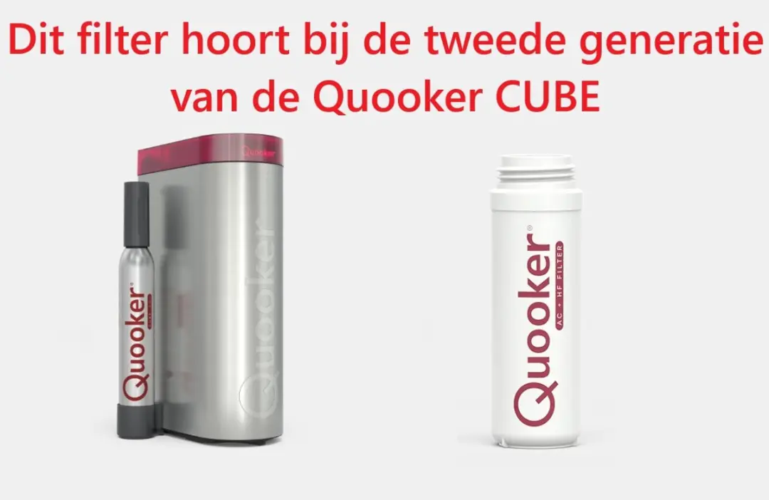 Quooker CUBE Filter 2.0 - Wit