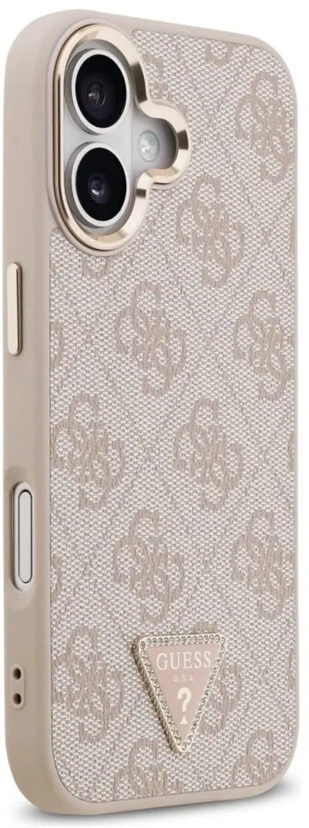 Guess iPhone 17 Telefoonhoesje - Roze - MagSafe