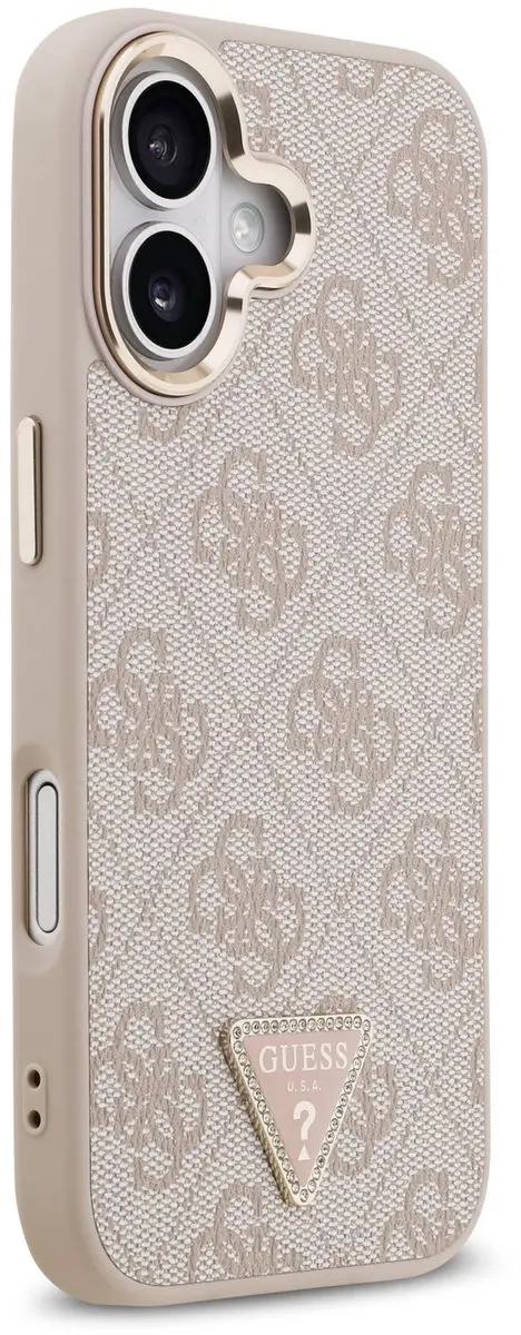 Guess iPhone 17 Telefoonhoesje - Roze - MagSafe