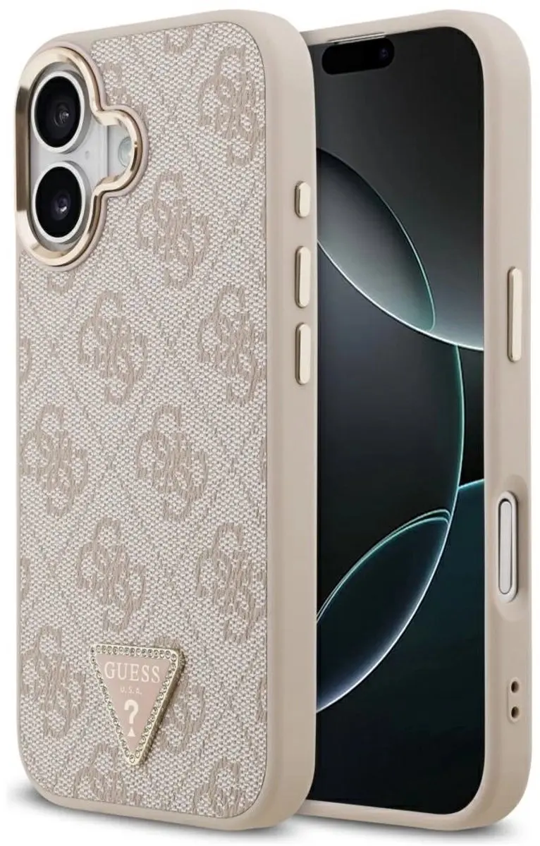 Guess iPhone 17 Telefoonhoesje - Roze - MagSafe