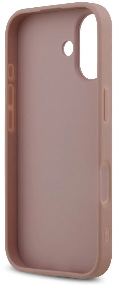 GUESS iPhone 17 Back Cover Roze - Siliconen bumper