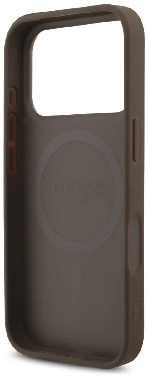 GUESS Case 4G Magsafe iPhone 17 Pro - Bruin