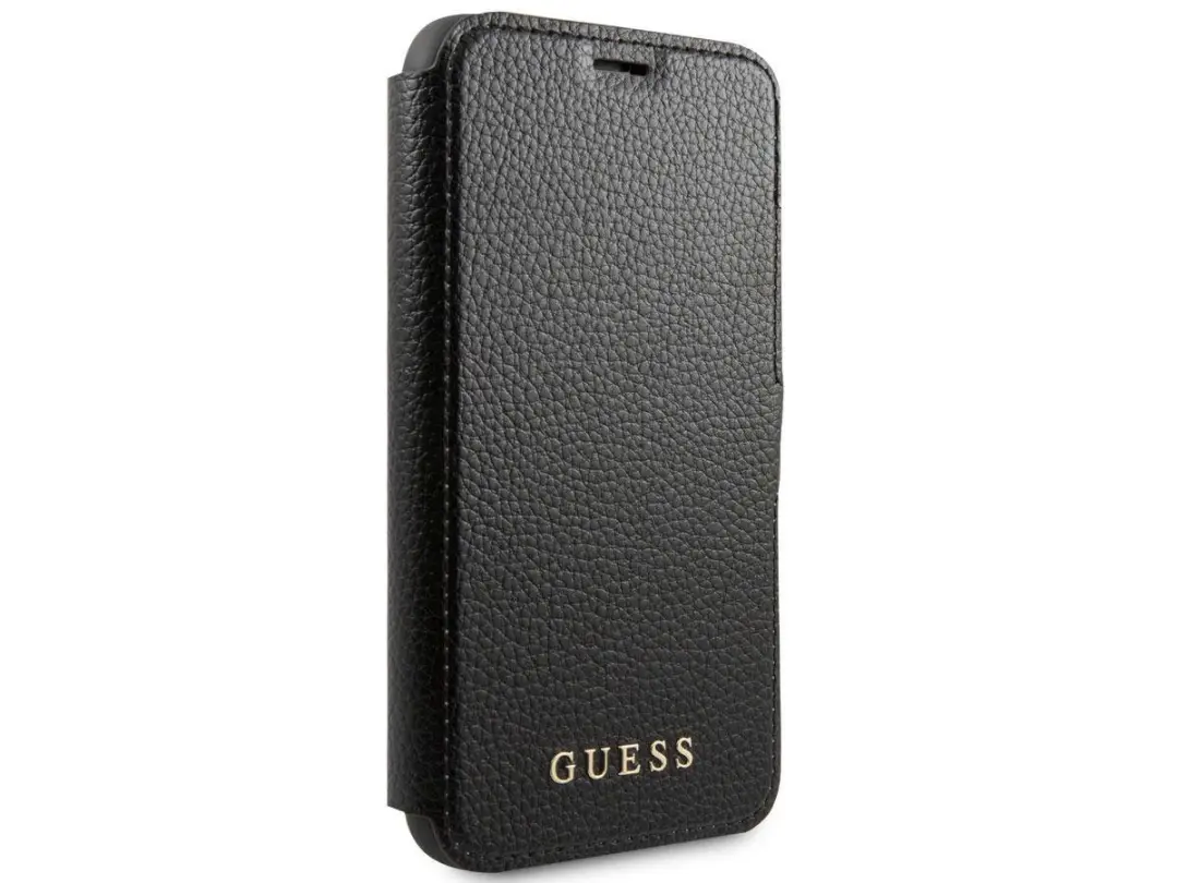 GUESS iPhone 11 Pro Hoesje 3700740463130 - Kunstleer - Zwart