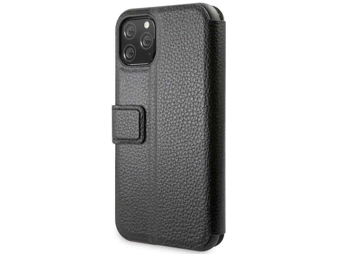 GUESS iPhone 11 Pro Hoesje 3700740463130 - Kunstleer - Zwart
