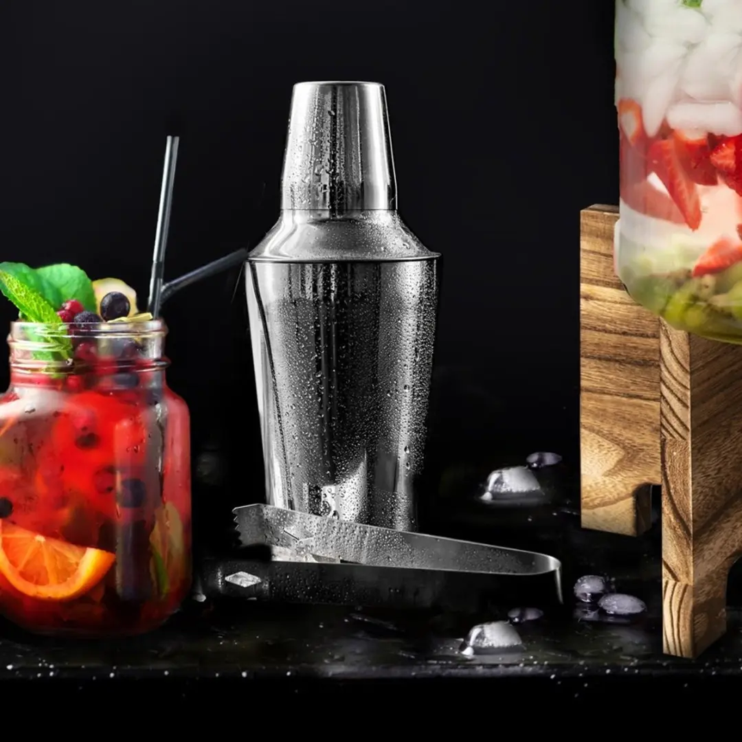 Orion Cocktail Shaker 520ml RVS - 5-delig - afbeelding 6 van 6