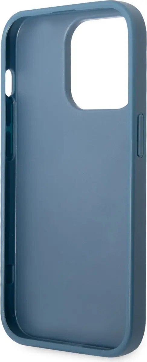 Guess iPhone 14 Pro Max Hardcase - Blauw - 3666339088774