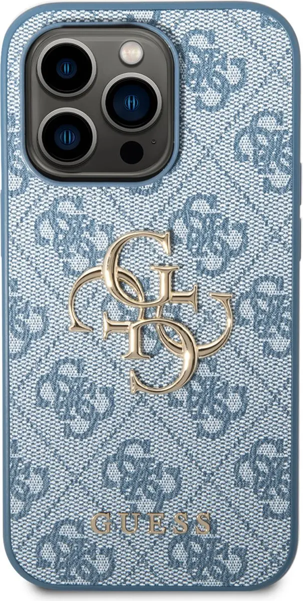 Guess iPhone 14 Pro Max Hardcase - Blauw - 3666339088774 - afbeelding 6 van 6