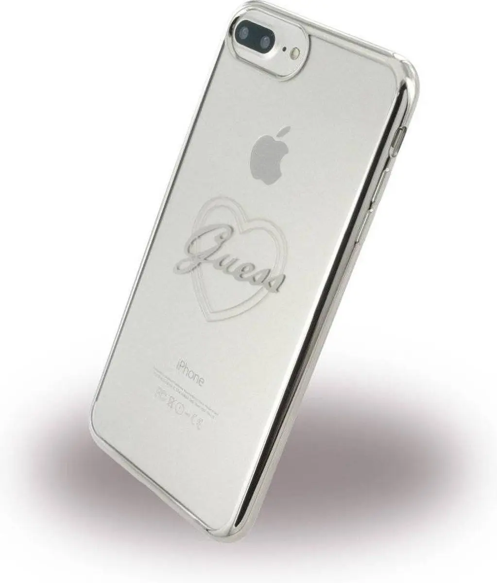 GUESS iPhone 7/8 Plus Hoesje - Zilver