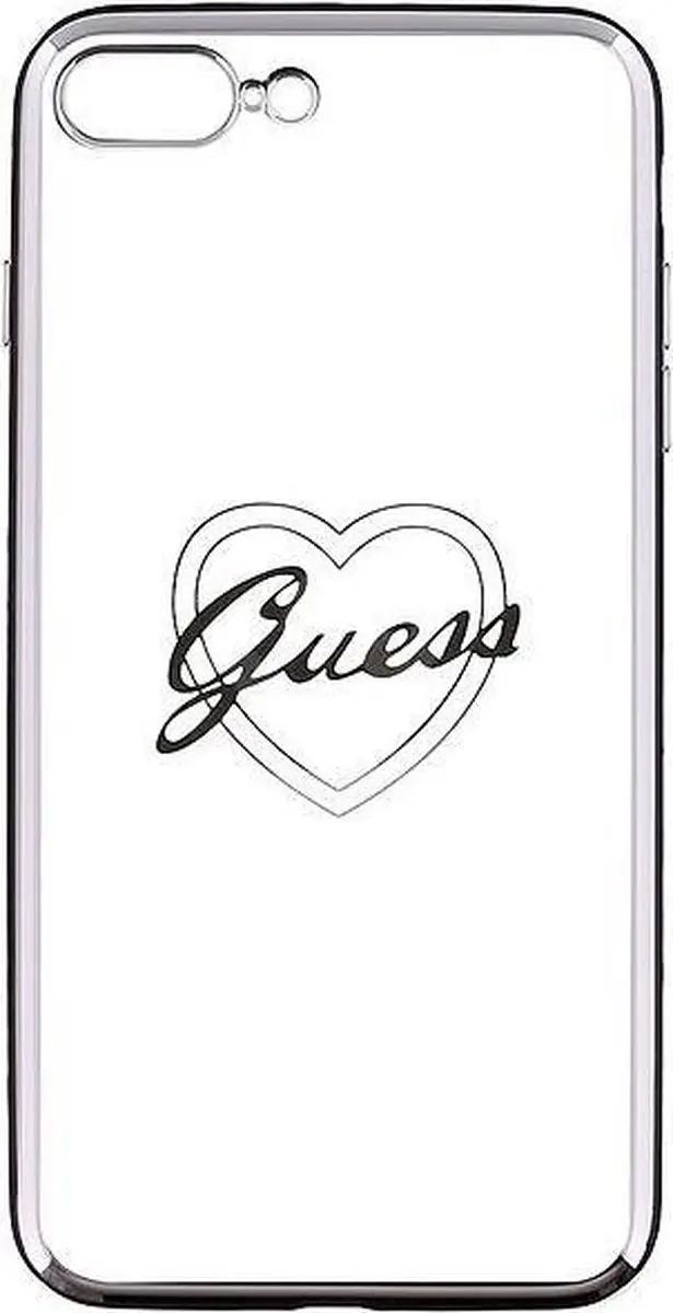 GUESS iPhone 7/8 Plus Hoesje - Zilver