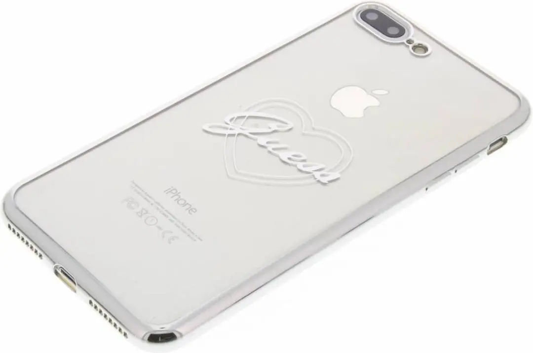 GUESS iPhone 7/8 Plus Hoesje - Zilver