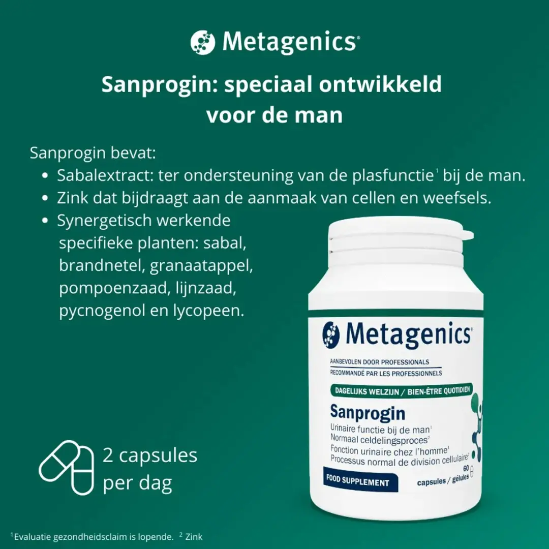 Metagenics Sanprogin 60 Capsules