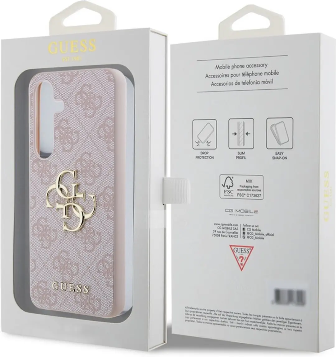 Guess GUHCS24S4GMGPI Hoesje - Roze