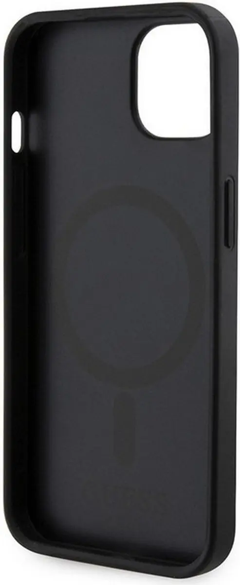 Guess G-Cube MagSafe Hoesje - iPhone 13 - Zwart