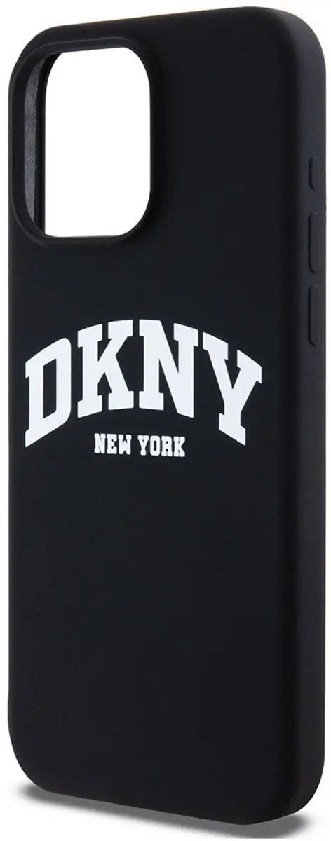 DKNY Silicone Arch Logo Back Case - iPhone 14 Pro Max - Zwart - afbeelding 6 van 6