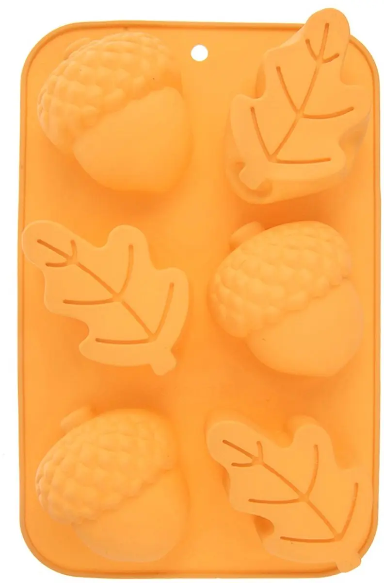 Orion Silicone Muffinvorm 27x17x3,5cm - Geel