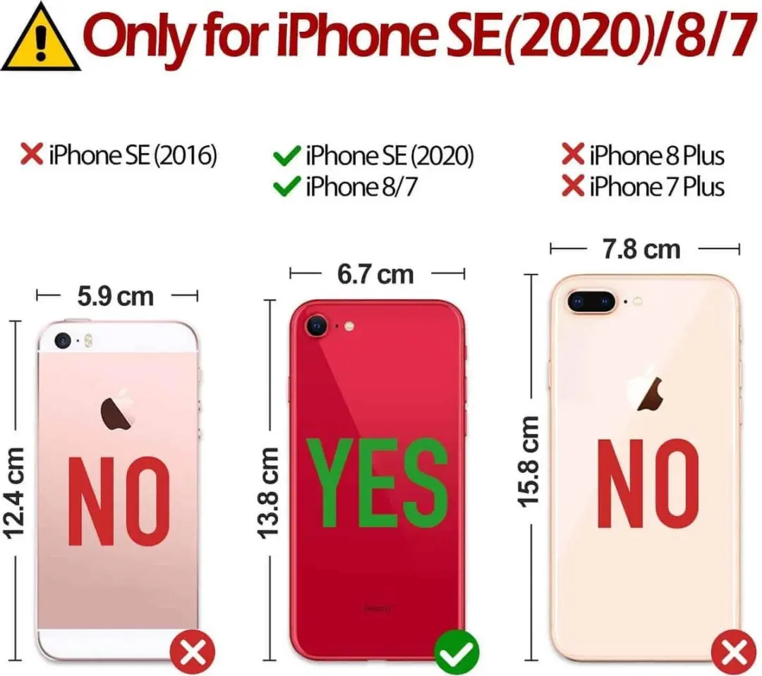 GUESS Backcover iPhone SE2/8 - Zwart - S212-4
