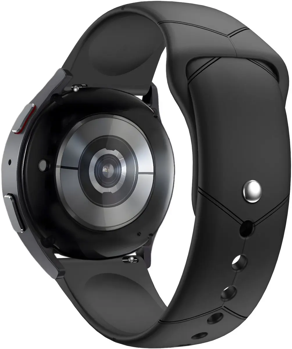BALR Hexagon Sportband 20mm - Zwart