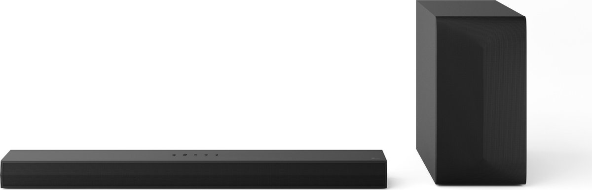 LG DS60 - Soundbar - 320 watt - draadloze subwoofer - Adaptive Sound Control