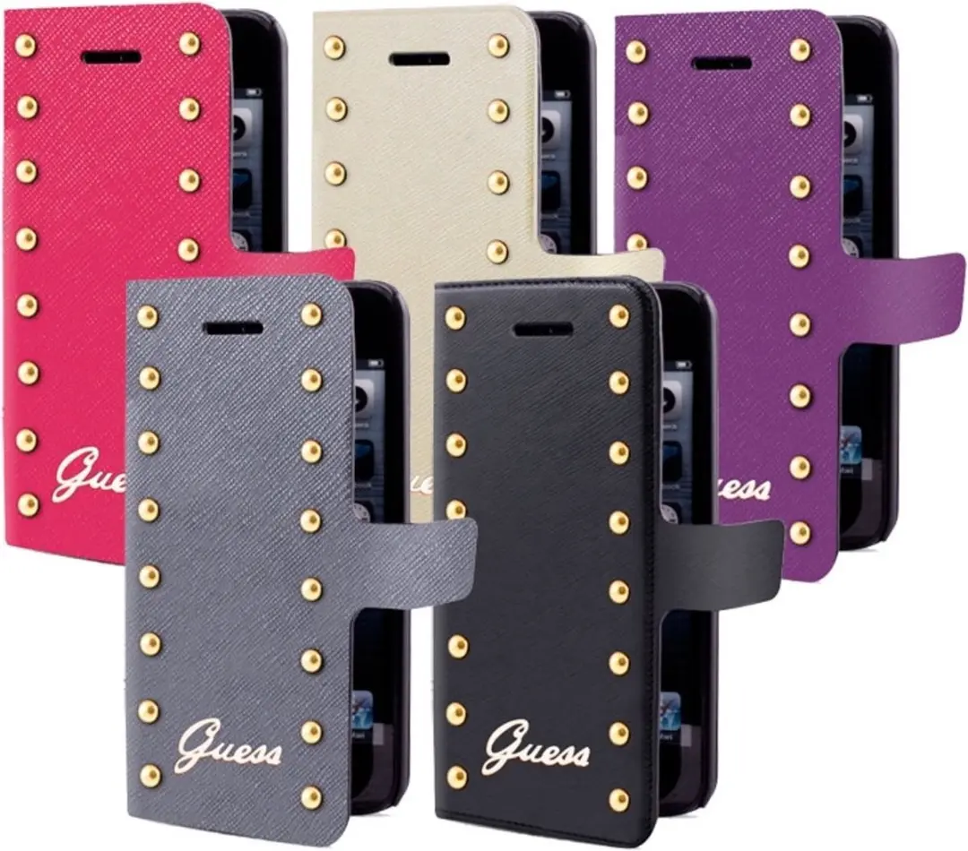 GUESS Studded Collection Folio Hoes Samsung Galaxy S5 Neo